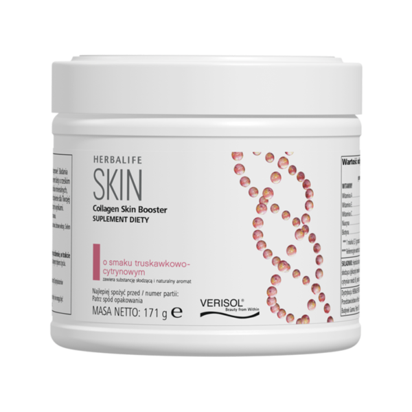 Collagen Skin Booster o smaku truskawkowo-cytrynowym