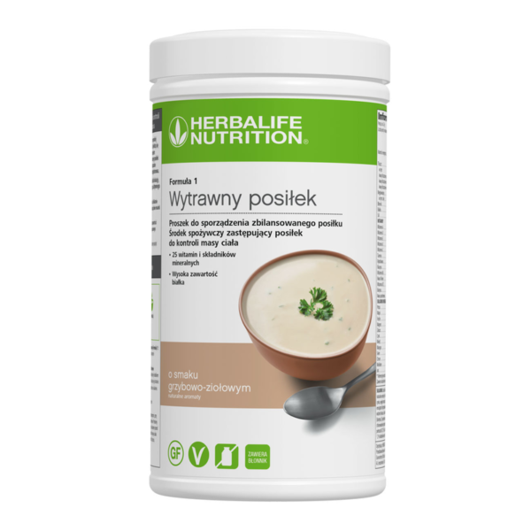 F1 wytrawny posiłek o smaku grzybowo-ziołowym 550 g