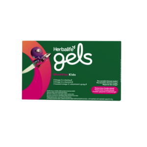 Herbalife Gels MindVita Kids Cytrynowo-truskawkowy 30 pastylek żelowych do żucia