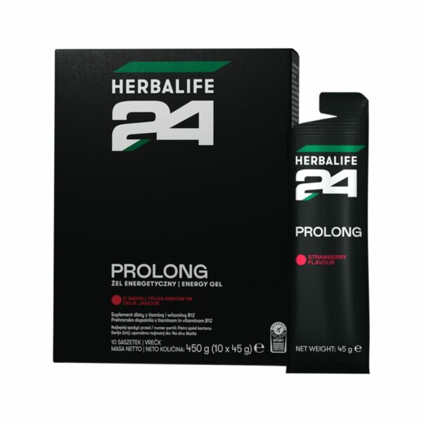 H24 Prolong Gel Truskawka 10 saszetek